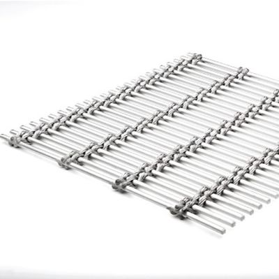 Dekoratives Aluminium-Drahtgewebe für Fassade und Trennwand, 3 mm Dicke