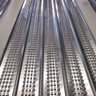 450 mm breites verzinktes Paneel-Hochrippen-Metalllatten-Konstruktionsbaumaterial