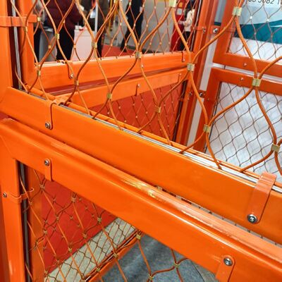 Edelstahlseilseilnetz für die Isolierung des Stadions