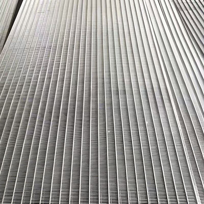 Johnson Mesh Edelstahl-Flachfilterplatten-Keildrahtsieb für die Ölindustrie