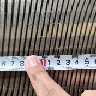 316 Edelstahl Keilwellen-Siebe Hocheffiziente Feststoffabscheidefilter