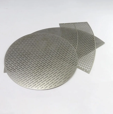 0.4mm 0,5mm Öffnung Custom Shape Design Etching Mesh Filter Disc für die Wasserbehandlung