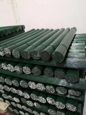 18 Gauge Blumendraht Grün Stiel Grün Weiß Blumendraht für künstliche Blumen