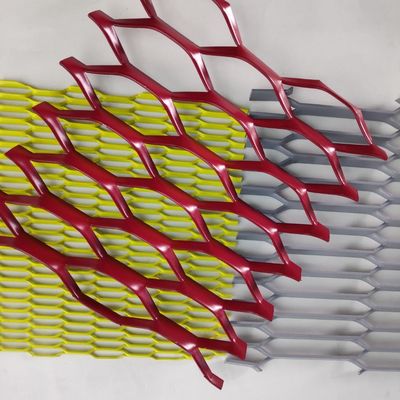 1.22*2.44m erweiterter Aluminiumdraht Mesh Building Decorative Materials nicht rostend