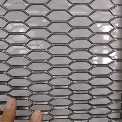 Kohlenstoffarmes verzinktes Blech, 2 mm Streckmetallgeflecht mit sechseckigem Loch