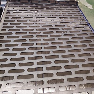 Aluminium-Schluss-Loch-Architektur-Perforations-Metallplatte für dekorative Zwecke