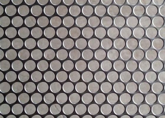 2.0mm 3.0mm rundes Loch durchlöcherte Metallakustische Platten-Aluminiumpulver-Beschichtung