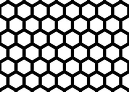 Bienenwaben-lochendes Sieb-sechseckiges perforiertes Metall SS304 1*2m 1.22*2.44m