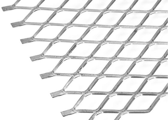 40*80mm 34*80mm Rauten-Streckmetall Mesh Balustrades 4x8 erweiterte Stahlblech