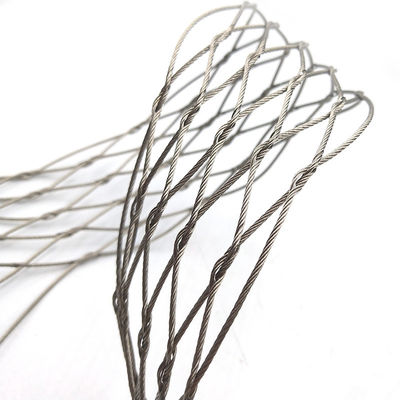 3mm Edelstahl Seilnetz 7x7 Gewebe für Zoo- und Flughafenzäune