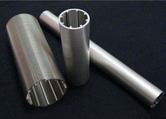 Gekerbter Keil-Draht-Filtersieb 600mm Inconel Inckel Od für Bau