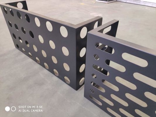 Anodisierendes Perforiertes Metallblech aus Edelstahl, Aluminiumlegierung, Runder Loch