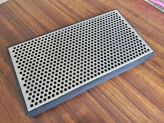 angepasste Pulverbeschichtung Hexagonal Perforationsblech Aluminium Metallplatte