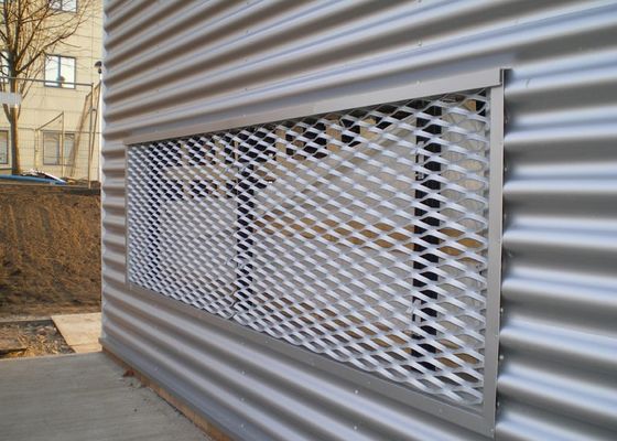 5052 5005 erweiterter AluminiumMesh Bunnings 15*50mm 20*60mm Diamond Hole