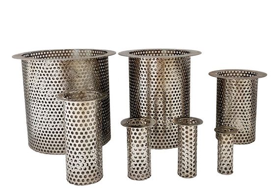40%-90% filtern flüssige feste Filtration SS Länge Mesh Tubes 20mm-2000mm