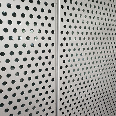 Rundes Loch-beschichtete dekoratives perforiertes Metallumhüllungs-Aluminiumpulver