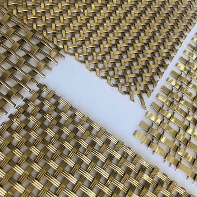 Antiker Bronzedrahtgewebe-Schirm Mesh For Building Facade Decoration