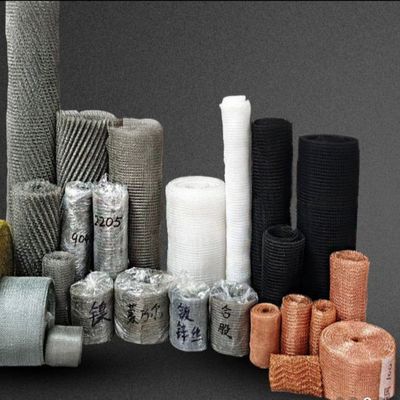 Gesponnenes gestricktes Edelstahl-kupfernes Gas-Flüssigkeits-Gewebe Draht-Mesh Filters 304