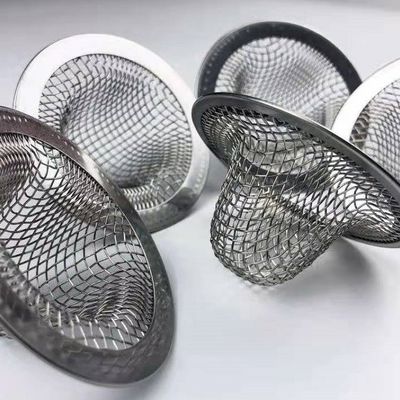 60mm Draht Edelstahl-304 Mesh Filter Cap Dome Shape